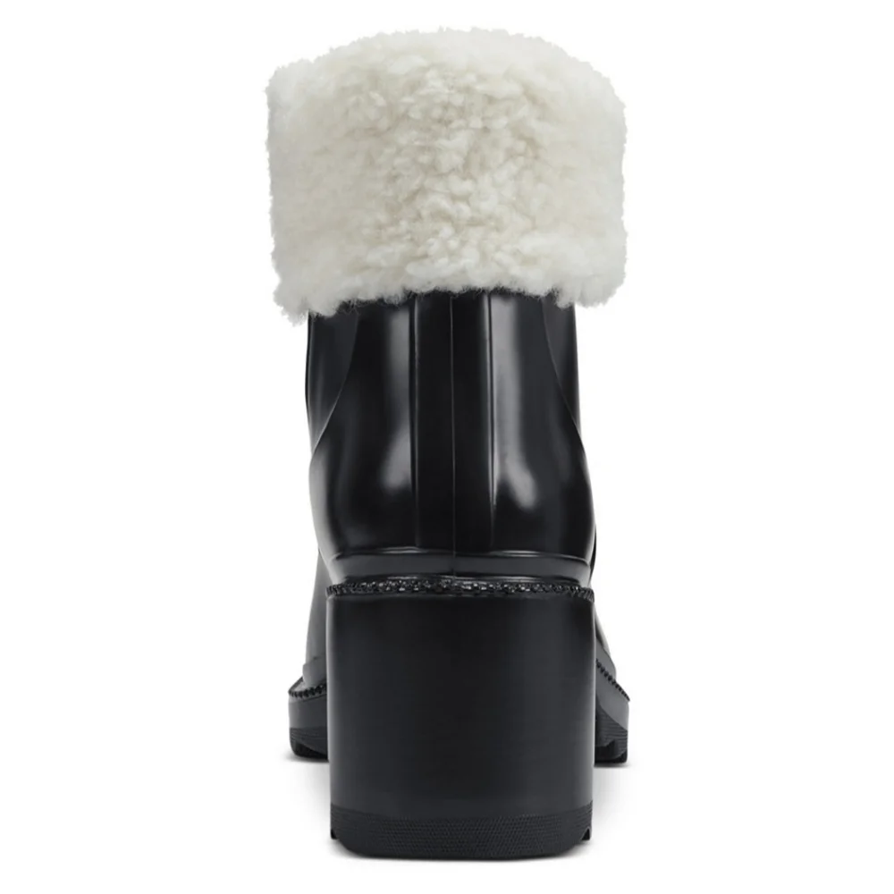 INC EADIN RAIN BLACK BOOTS NIB SIZE 10